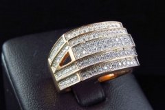 Gents diamond rings